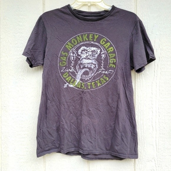 Gas Monkey Garage gray graphic tshirt size medium. - Picture 1 of 3
